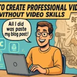 How to Create Professional Videos Without Video Skills